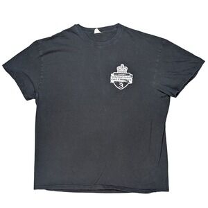 Ontario Southcoast Dream Drive HWY 3 XL Black Short Sleeve T Shirt Biker